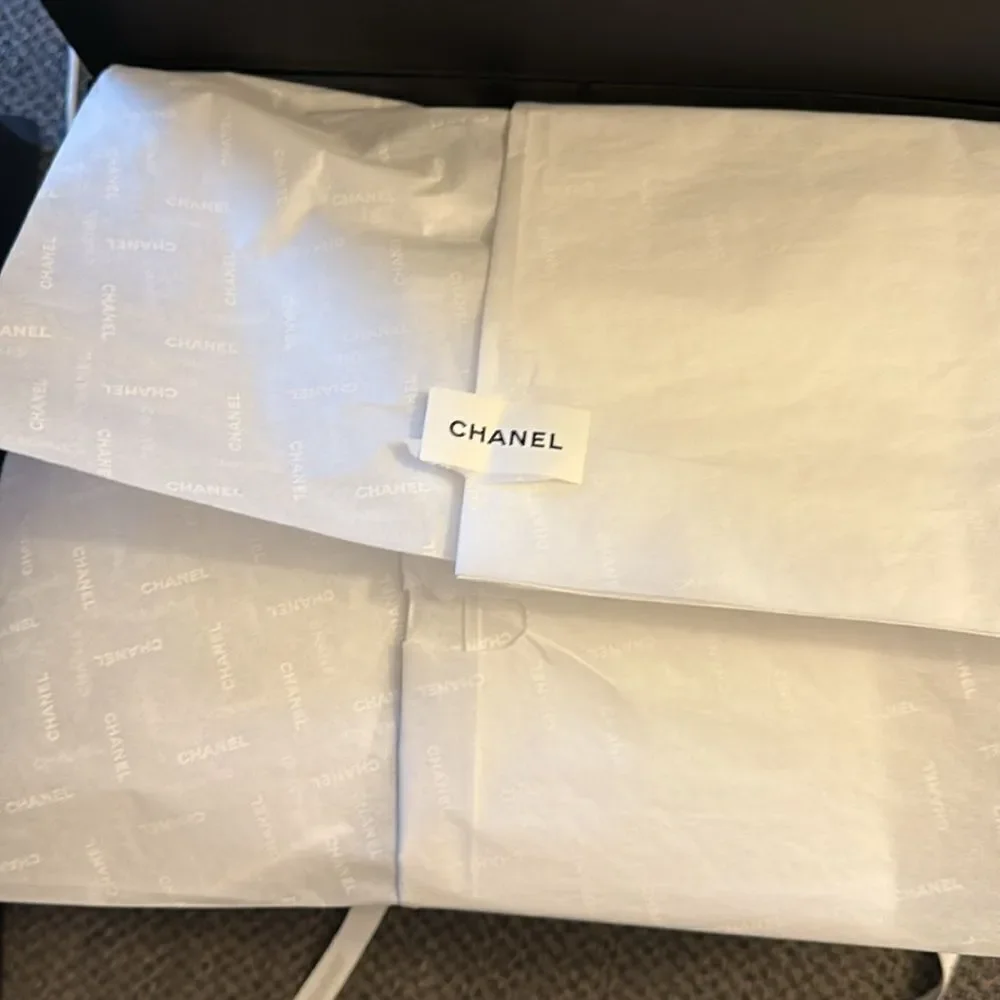 NWT CHANEL SILVER 25 Small
